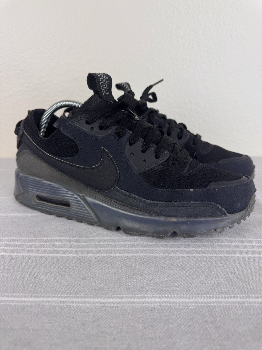 Men’s Nike Air Max Terrascape 90 Athletic Sneakers DQ3987-002 Triple Black 10